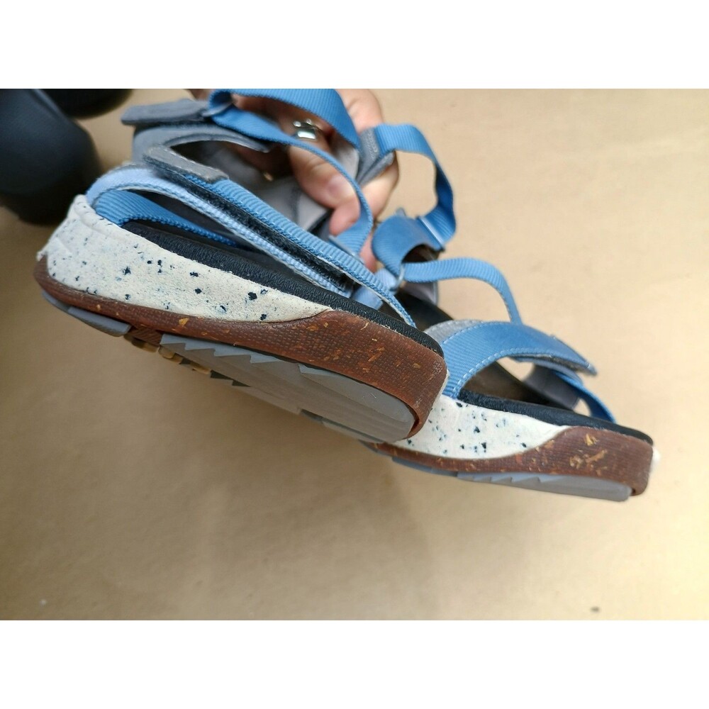Taos Super Z Sandals Womens Size 11 Blue Multi Adjustable Casual Comfort Water - Picture 3 of 9